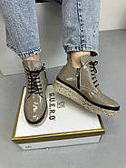 Черевики жіночі GUERO G197-660 Color 028 BATTAL бежеві лакові, фото 2