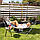 Садовий гамак з дахом та каркасом BluMill Daybed 110кг Польша, фото 5
