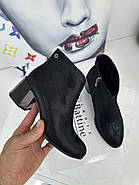 Ботильйони жіночі BATTINE B4092-Black лазерна шкіра 36, фото 6