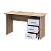 Офісний стіл Doros Т3 Дуб Евок/Білий ДСП 120х68х78 (41901064), фото 2