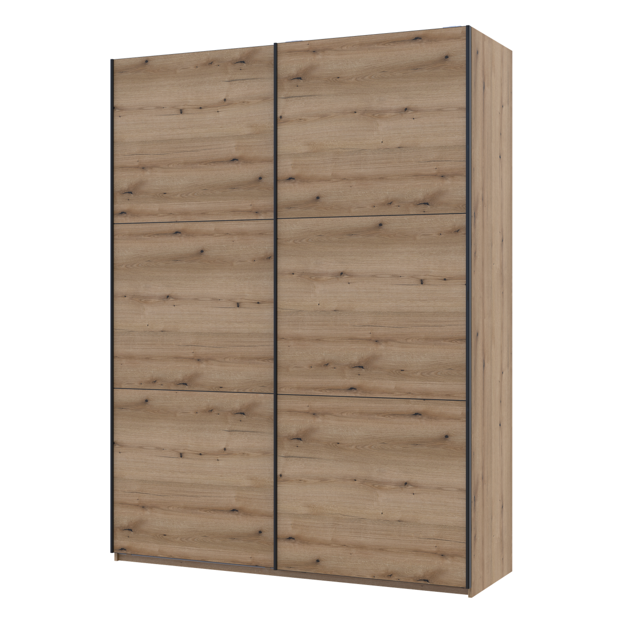 Шафа купе Doros G-Caiser Дуб Евок 2 ДСП / 3 частини 180х60х240 (80737748), фото 1