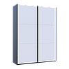 Шафа купе Doros G-Caiser Графіт/Білий 2 ДСП / 3 частини 180х60х240 (44900262), фото 5