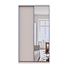 Шафа купе Doros Сіті Лайт Кашемір 1 ДСП / 1 дзеркало 120х60х225 (80736335), фото 2
