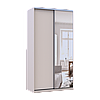 Шафа купе Doros Сіті Лайт Кашемір 1 ДСП / 1 дзеркало 120х60х225 (80736335), фото 3