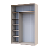 Шафа купе Doros Сіті Лайт Кашемір 1 ДСП / 1 дзеркало 150х60х225 (80736353), фото 4