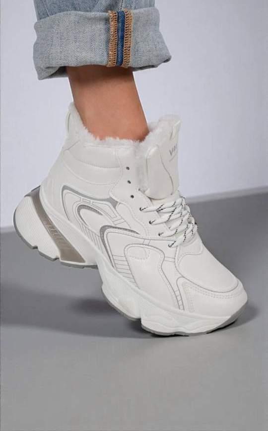 Черевики жіночі зимові білі С447, фото 1