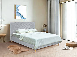 Ліжко двоспальне з підйомним механізмом 160х200 Анна Модерн (ламелі, ніша)