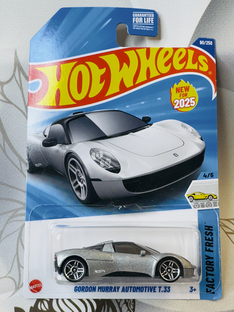 Колекційна машинка Хот Вілс Hot Wheels Gordon Murray Automotive T.33
