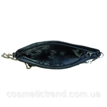 Косметичка жіноча чорна з паєтками 19,5*11*1,5 см Avon cosmetics, фото 4