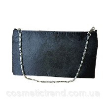 Косметичка жіноча чорна з паєтками 19,5*11*1,5 см Avon cosmetics, фото 3