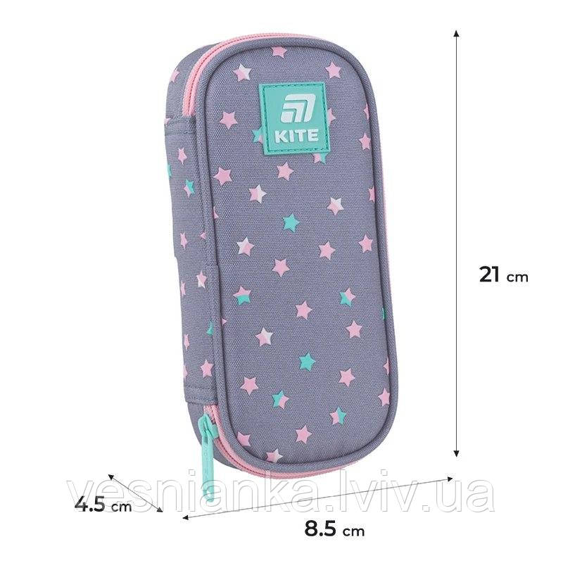 Шкільний пенал для дівчинки "Catsline Catsline", K25-662-1 Kite, фото 1