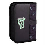 Шкільний пенал книжка для хлопчика, 1 відділення, 2 відвороти "Game On" 533629 Yes, фото 2