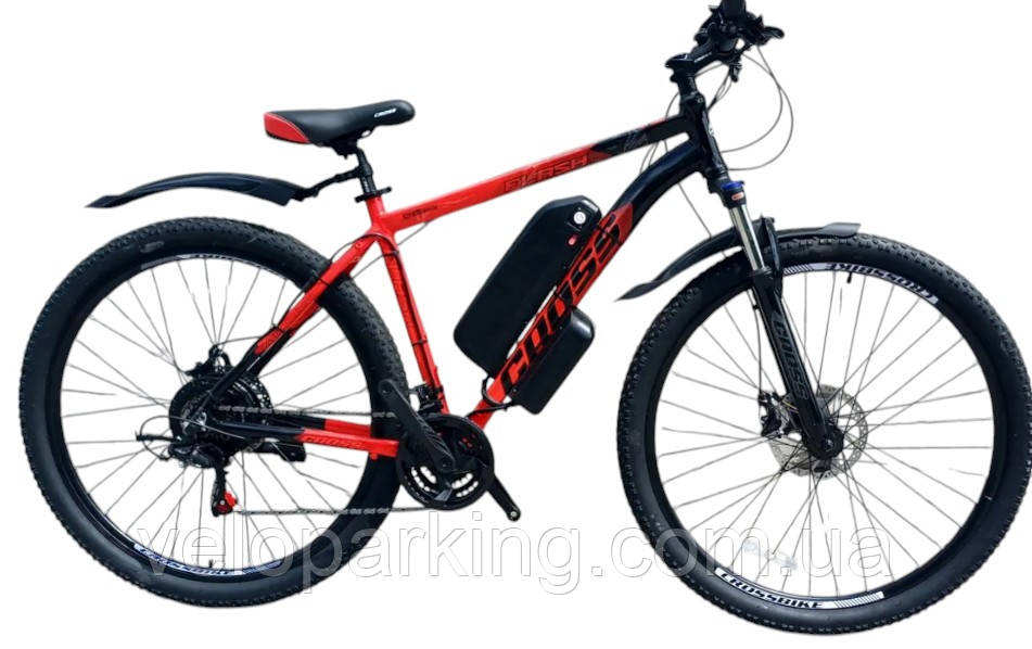 Електровелосипед 29 Flash MXUS 500 W 48 V / 10 AH, 20 A з Дисплеєм кольоровий гірський Titan найнер, фото 1