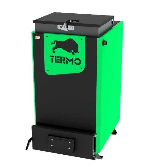 20 кВт Котел холмова шахтного типу 5 мм сталь Zubr (Зубр) Термо (утеплен), фото 1