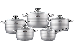 Набір посуду 10 предметів Bohmann BH 1510 - MegaLavka