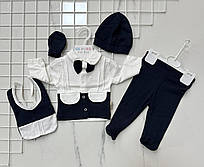 Костюм дитячий 5 в 1 трикотажний на хлопчика 62-74 см "PONI KIDS" купити гуртом в Одесі на 7км