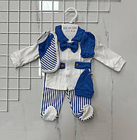 Костюм дитячий 4 в 1 трикотажний на хлопчика 62-74 см "PONI KIDS" купити гуртом в Одесі на 7км