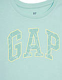 Дитяча футболка GAP з логотипом 1159843168 (Бірюзовий M), фото 3