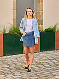 Жіноча спідниця-шорти UNIQLO із легкої джинсової тканини 1159843545 (Синій M), фото 6