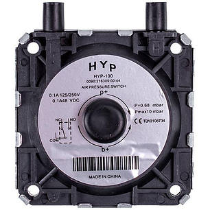 Реле тиску повітря (пресостат) P=0,68 мбар для газового котла Baxi/Westen 628610, фото 2