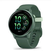 Смарт-часы Garmin vivoactive 6, Jasper Green/J. Green Metallic, GPS смарт-годи (010-02985-02) ТЦ Арена