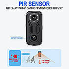 Wi-Fi міні відеокамера MD37 Full HD 1080p з диктофоном, PIR датчиком руху, нічною зйомкою, фото 5