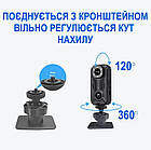 Wi-Fi міні відеокамера MD37 Full HD 1080p з диктофоном, PIR датчиком руху, нічною зйомкою, фото 7