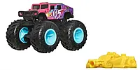Машинка Хот Вілс Монстр Трак 1:64 Monster Trucks Humvee 4-CT Fastback Hot Wheels Mattel JCD77