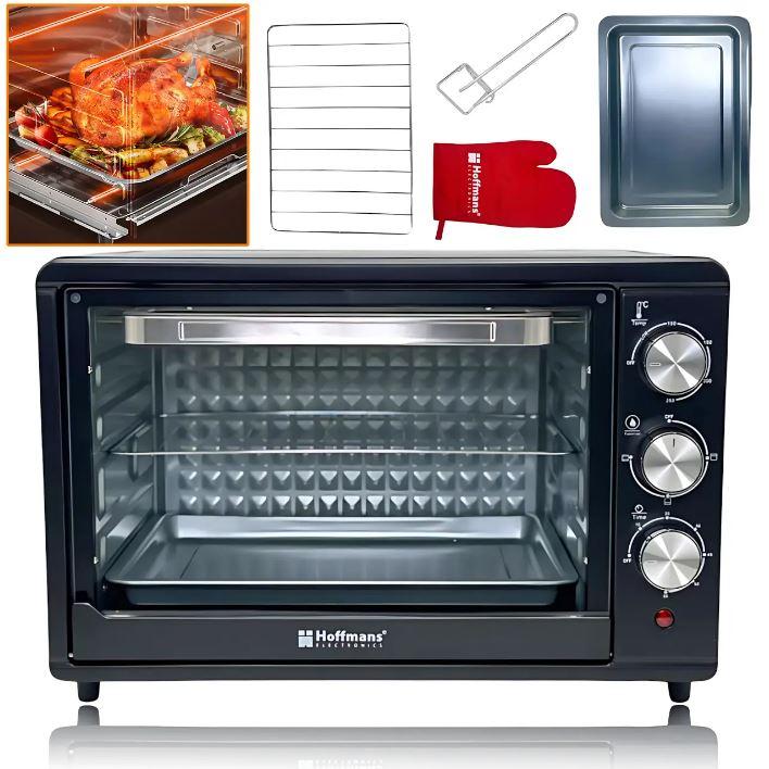 Духовка електрична настільна Hoffmans HM-752, 55 л, 2000 Вт, механічне керування