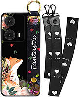 Чохол SHLab Motorola Moto G85 Fantastic + два ремінця з карабіном