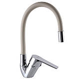 Змішувач для кухні DOMINO BLITZ DBC-203SLR-BEIGE, фото 3