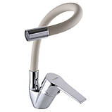 Змішувач для кухні DOMINO BLITZ DBC-203SLR-BEIGE, фото 4