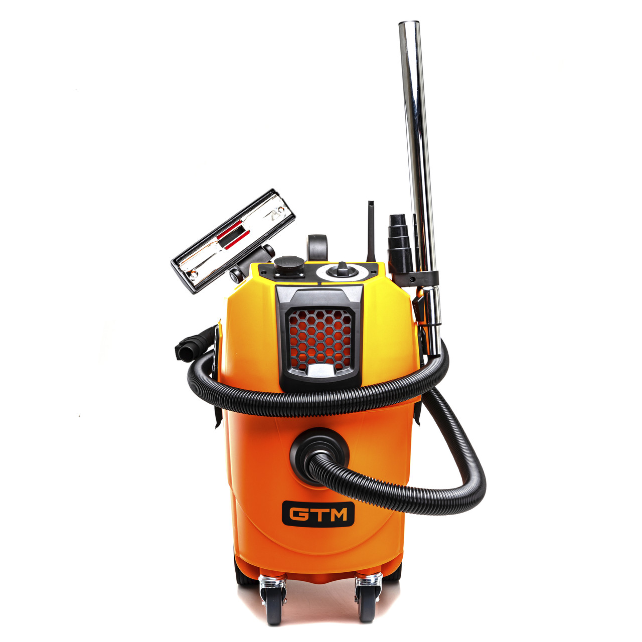 GTM Пилосмок JN208H будівельний, сухе/вологе прибирання, 1600Вт/230В, бак 30л