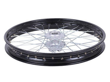 Диск передній R21*1,85J ТАТА чорний на мотоцикл XY250GY-6B