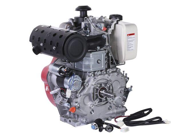 Двигун 192FE — дизель (під шпонку діаметр 25 мм) (14,8 к.с.) з електростарером TT, фото 1