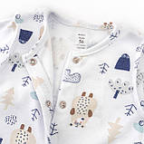 Чоловічок для немовлят із зовнішніми швами на кнопках Forest Bear, фото 2