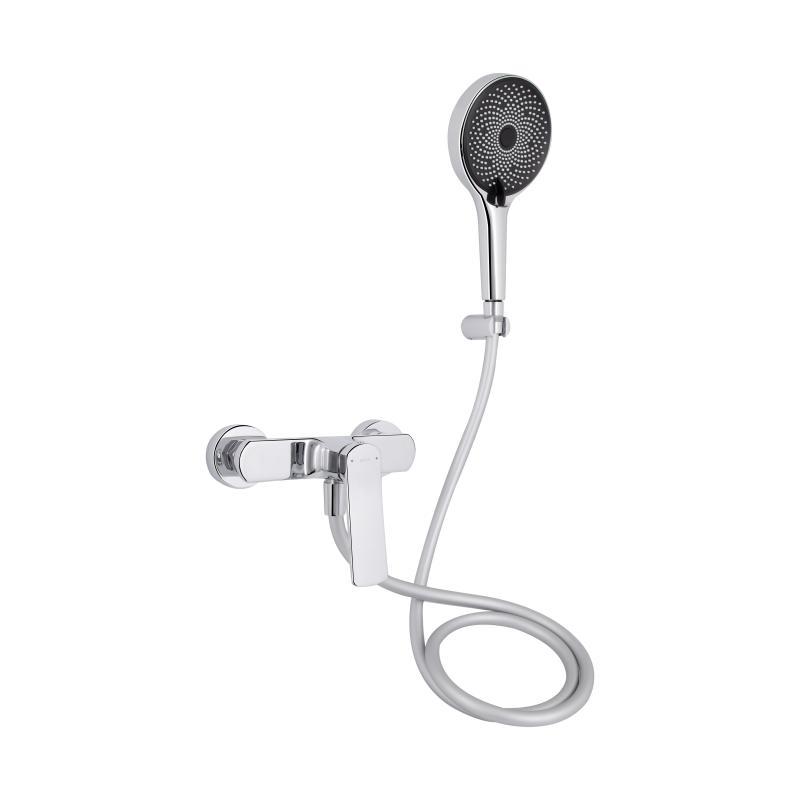 Змішувач для душу Qtap Slavonice з душовим гарнітуром QTSLV4042103C Chrome, фото 1