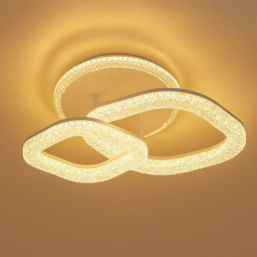 Люстра Лед в коридор  F+Light 76W до 18 м² колір Білий FP-23516-2H, фото 1