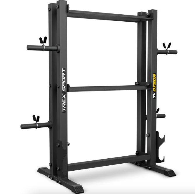 Стійка 3-рівнева для гантелей, грифів і гир Trex Sport TX-075DR -UKMarket-, фото 1