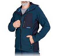 Кофта чоловіча робоча REIS Польща, толстовка флісова з капюшоном