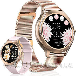 Смарт-годинник ETELIAR з Bluetooth 5.3, HD-дисплеєм 1,19 дюйма, захистом IP68 для iOS і Android