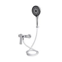 Змішувач для душу Qtap Slavonice з душовим гарнітуром QTSLV4042103C Chrome, фото 3