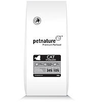 PetNature Сбалансированный сухой корм для стерилизованных котов 10 кг