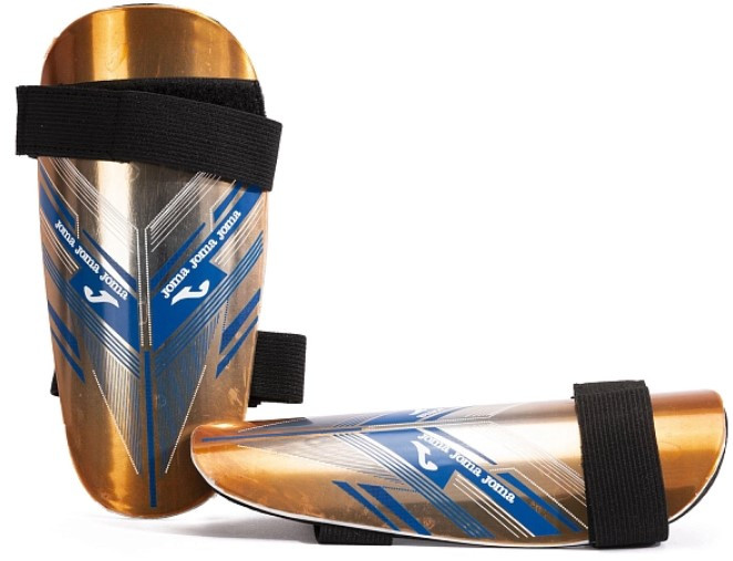 Щитки футбольні Joma Defense бронзовий, синій Уні 401492.807, фото 1