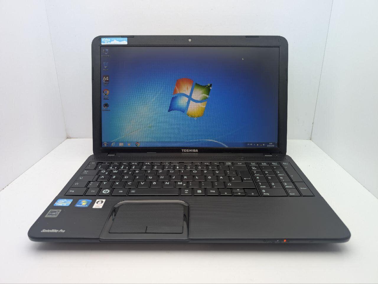 Б/в Ноутбук Toshiba Satellite C870 17.3" 1600x900| Core i3-2350M| 6 GB RAM| 1000 GB HDD| HD 3000