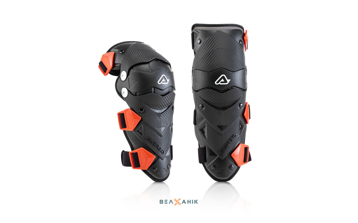 Мотонаколінники дитячі Acerbis Impact Evo 3.0 Black Red Junior, фото 1