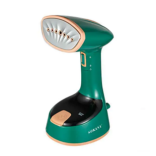 Парова відпарювач для одягу Sokany 1300 Вт Зелений SKGT3065GR