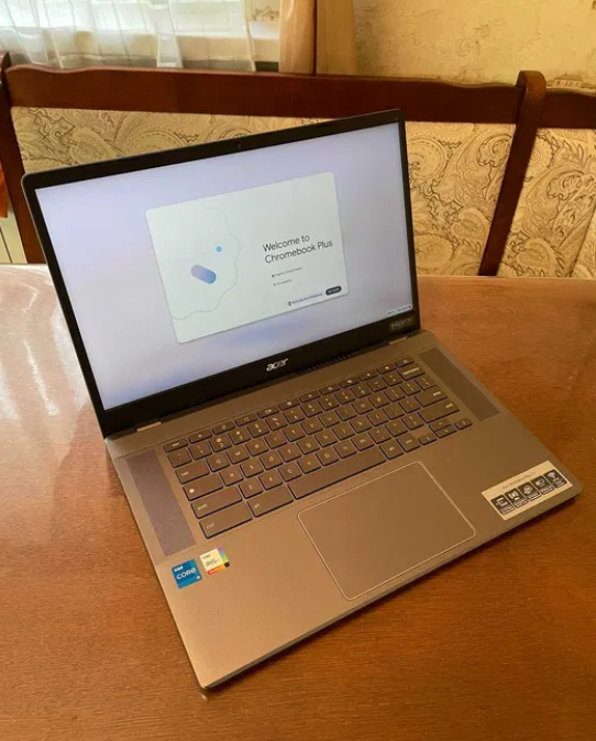 Б/в Ультрабук Б-клас Acer Chromebook Plus 515 15.6" 1920x1080 FullHD Touch| i5-1335U| 8GB RAM| 256GB SSD| Iris Xe