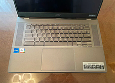 Б/в Ультрабук Б-клас Acer Chromebook Plus 515 15.6" 1920x1080 FullHD Touch| i5-1335U| 8GB RAM| 256GB SSD| Iris Xe, фото 3