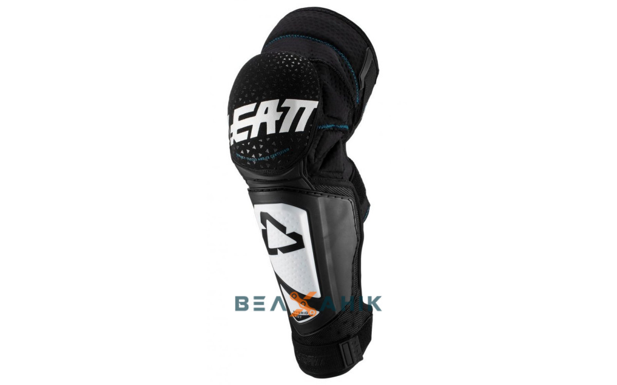 Мотонаколінники LEATT Knee Shin Guard 3DF Hybrid EXT Black 2 [L/XL], фото 1